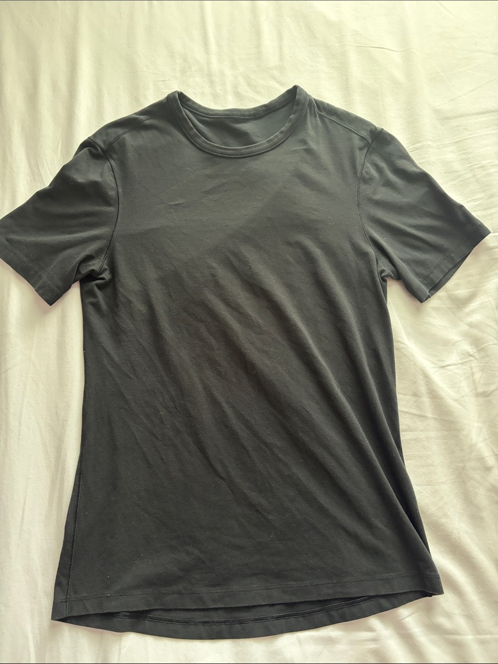 Lululemon Black Crew Neck T-Shirt